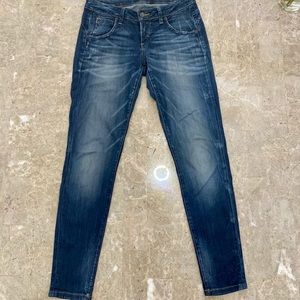 Bebe Cropped Denim Size 26